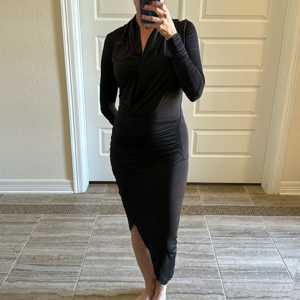 NWT Marciano Jet Black Dress Size XS